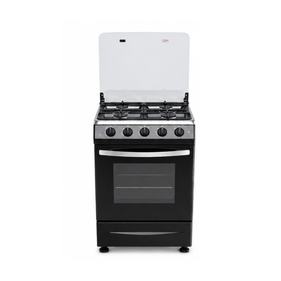 Gas Range with Oven Dimension (BLACK)